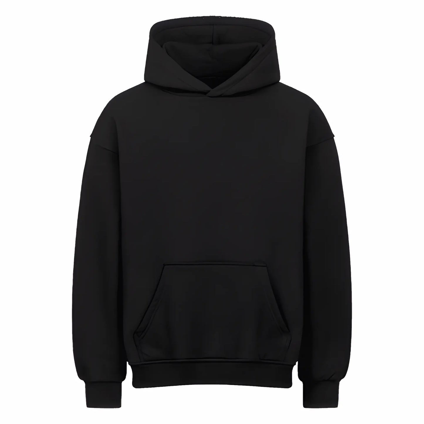 Fuga Hoodie Schwarz – Anime Streetwear Produktansicht Vorderseite