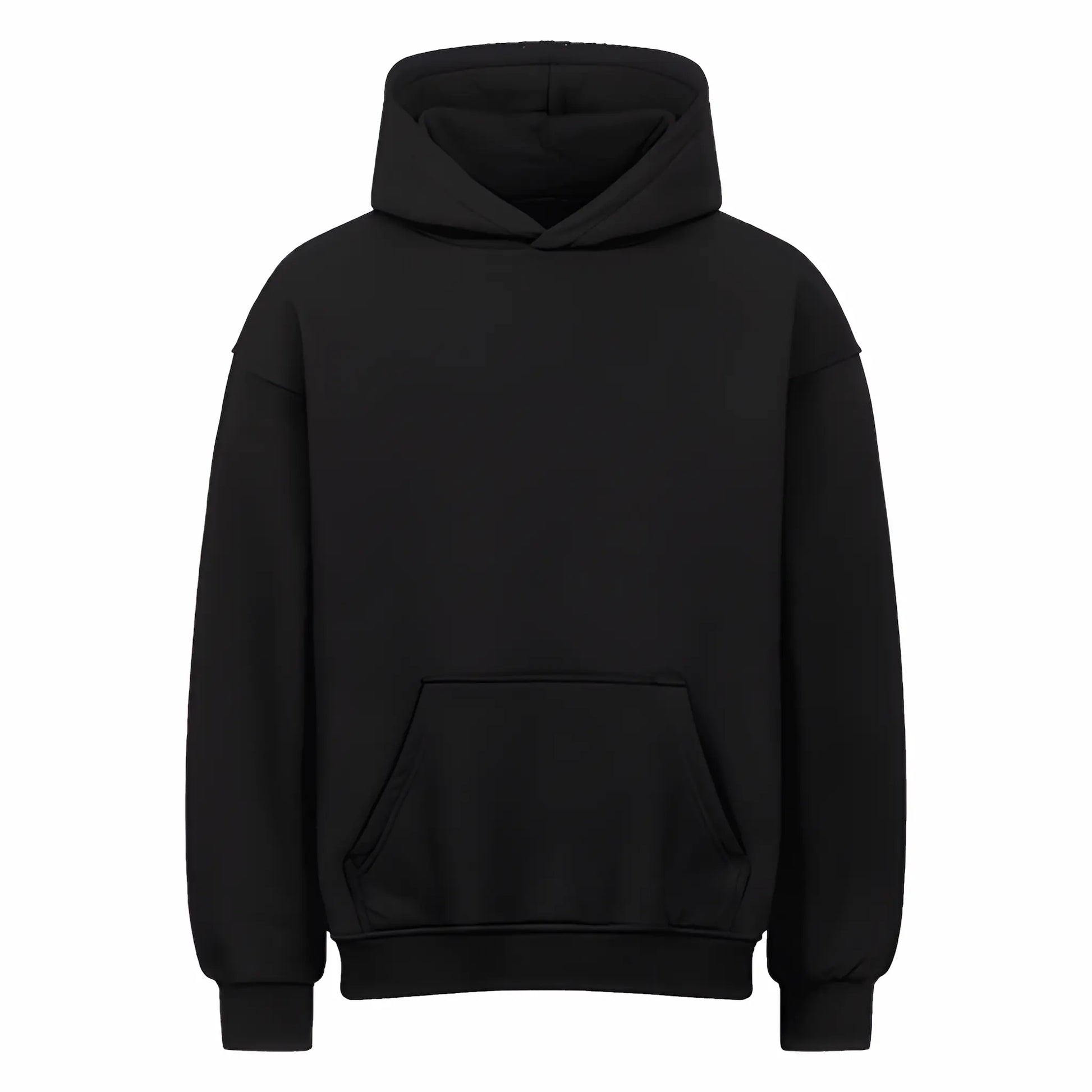 Fuga Hoodie Schwarz – Anime Streetwear Produktansicht Vorderseite